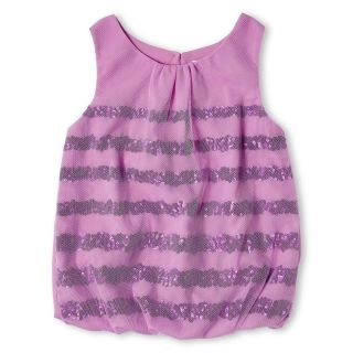 JOE FRESH Joe Fresh Sleeveless Sequin Top   Girls 1t 5t, Purple, Purple, Girls