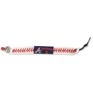 Atlanta Braves Freddie Freeman Game Wear Baseball Bracelet