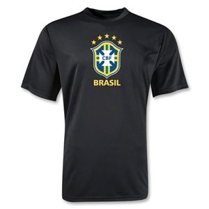 hidden Brazil Poly T Shirt (Black)