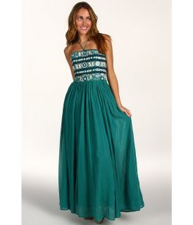 French Connection Azore Summer Maxi Dress Womens Dress (Green)