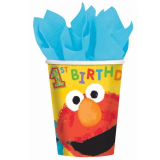 Sesame Street 1st Birthday   9 oz. Paper Cups