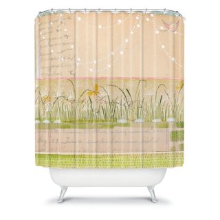 DENY Designs Cori Dantini Floral Shower Curtain Multicolor   12765 SHOCUR