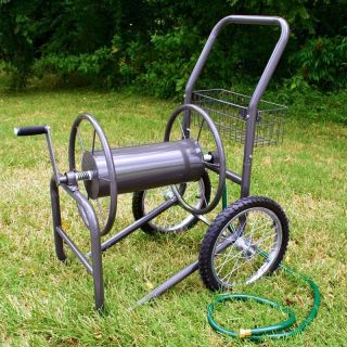 Liberty Garden 2 Wheel Hose Reel Cart Multicolor   880 2