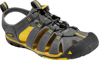 Mens Keen Clearwater CNX   Gargoyle/Super Lemon Lace Up Shoes