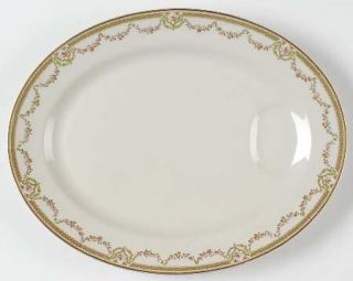Haviland Schleiger 1073a 13 Oval Serving Platter, Fine China Dinnerware   Theo,