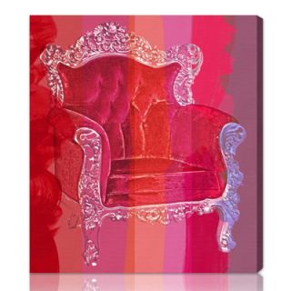 Oliver Gal Throne Love Affair Graphic Art on Canvas 10140 Size: 16 x 18