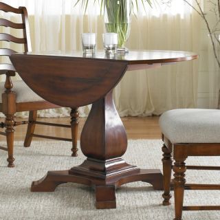 Waverly Place 42 in. Drop Leaf Pedestal Table Multicolor   366 75 218