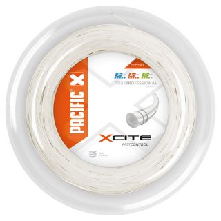 Pacific X Cite 1.30/16 Reel Tennis String Pearl