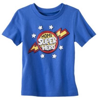 Circo Infant Toddler Boys Super Hero Short Sleeve Tee   Blue 18 M