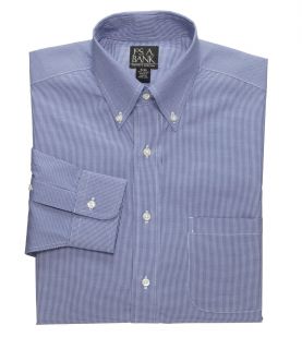 Traveler Tailored Fit Pinpoint Houndstooth Buttondown Collar Dress Shirt JoS. A.