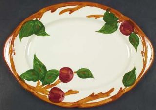 Franciscan Apple (England Backstamp) 14 Oval Serving Platter, Fine China Dinner