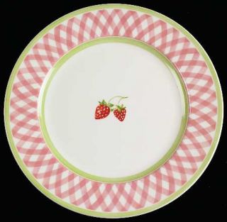 Villeroy & Boch Strawberries N Cream Dinner Plate, Fine China Dinnerware   Berr