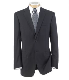 Traveler Tailored Fit 2 Button Suit with Plain Front Trousers JoS. A. Bank Mens