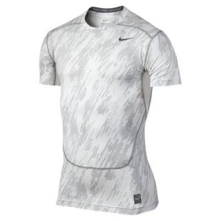 Nike Pro Combat Core Compression Supernatural Mens Shirt   White