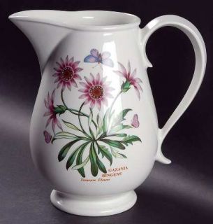 Portmeirion Botanic Garden 64 Oz Romantic Pitcher, Fine China Dinnerware   Vario