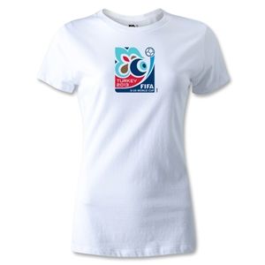 FIFA Mens U20 World Cup 2013 Womens Event Emblem T Shirt (White)