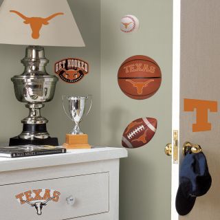 Texas Longhorns Removable Wall Decals