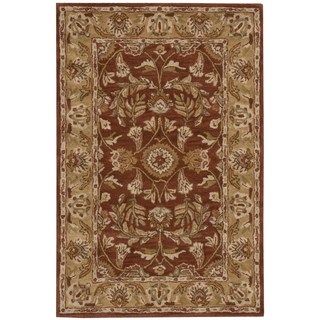 Nourison Hand tufted India House Rust Wool Rug (2 X 3)