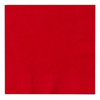Classic Red (Red) Beverage Napkins