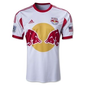 adidas New York Red Bulls 2013 Authentic Primary Soccer Jersey