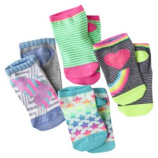 Xhilaration Girls Casual Socks   Multicolor 3 10